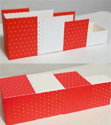 Cách làm hộp đựng bút bằng giấy nhiều ngăn tiện dụng