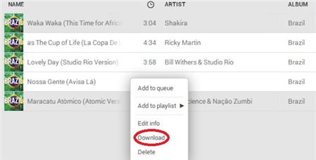 Làm sao để tải nhạc trên Google Play Music