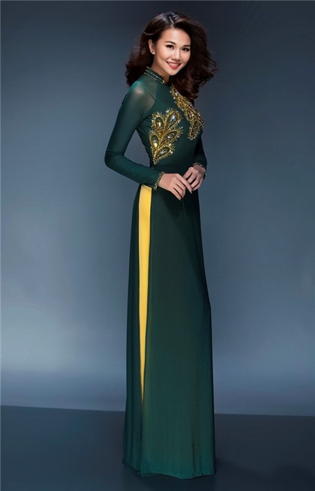 15 kiểu áo dài đẹp nhất xuân Bính Thân của sao Việt