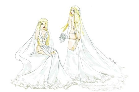 Đám cưới mặc quần Áo bản Vẽ Váy  cưới phác thảo png tải về  Miễn phí  trong suốt Dòng Nghệ Thuật png Tải về